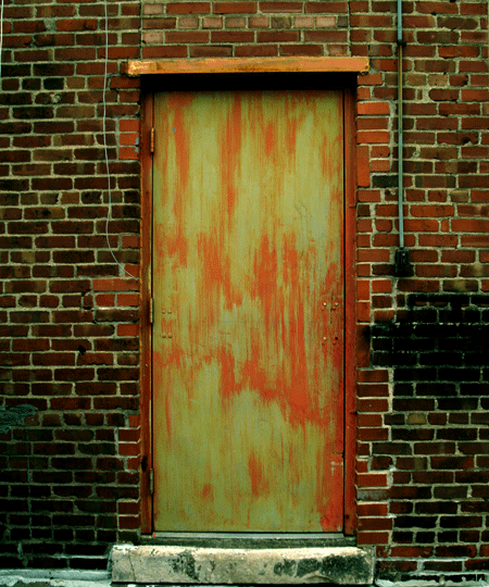 rouleau loops, Alley+door